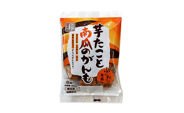 「芋たこと南瓜のがんも」