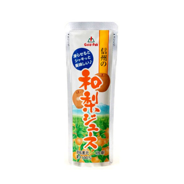 ゴールドパック「信州の和梨ジュース」