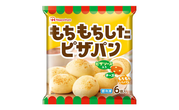 日本ハム「もちもちしたピザパン（6個入）」