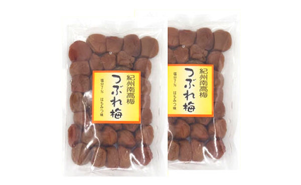 「紀州南高梅 つぶれ梅 Lサイズ はちみつ味（塩分7%）」