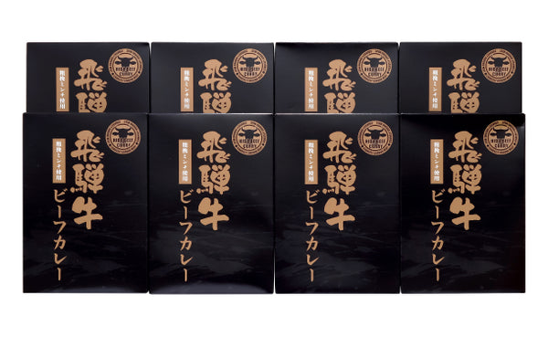 「飛騨牛ビーフカレー」180g×8食（47C-223）