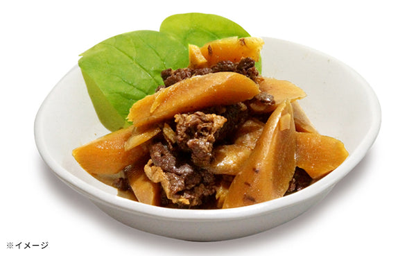 日本のおそうざい「国産牛肉とごぼうのしぐれ煮」