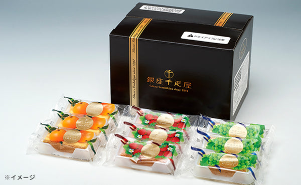 銀座千疋屋「銀座ミルフィーユアイス 3種セット」