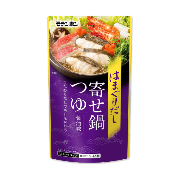 モランボン「はまぐりだし寄せ鍋つゆ 醤油味」