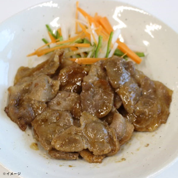 「豚ヒレ熟成塩麹玉ねぎソース」
