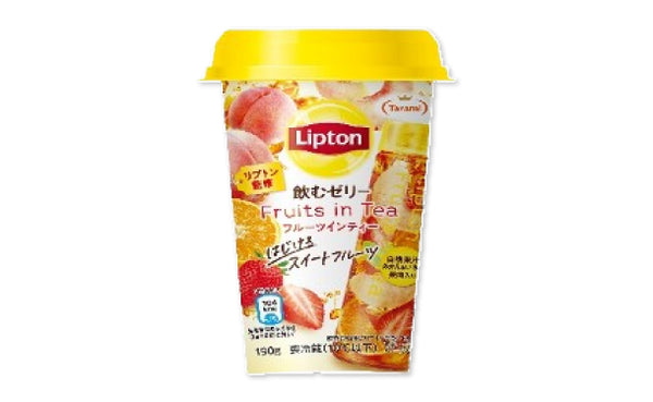 たらみ「Tarami リプトン飲むゼリー フルーツインティーはじけるスイートフルーツ」