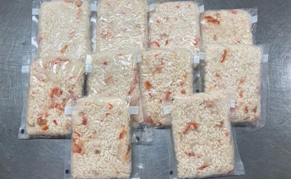 「かにの炊き込みご飯」
