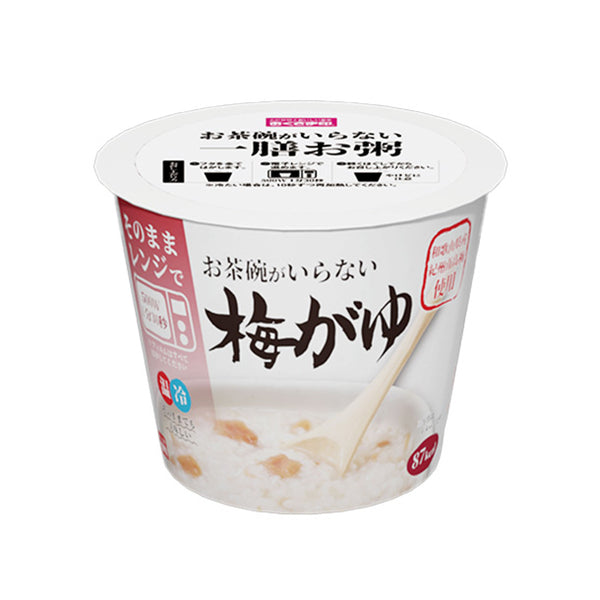 「お茶碗がいらない梅がゆ」