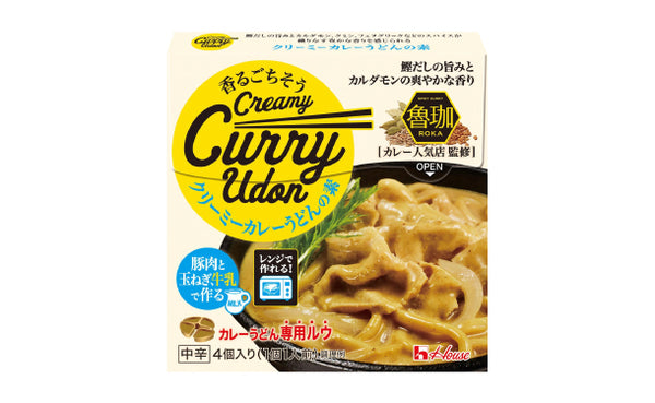 ハウス食品「香るごちそう クリーミーカレーうどんの素 中辛」