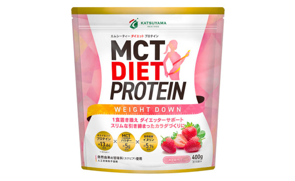「MCTダイエットプロテイン ウェイトダウン（ストロベリー味）」