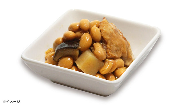 日本のおそうざい「国産鶏肉と大豆の旨煮」