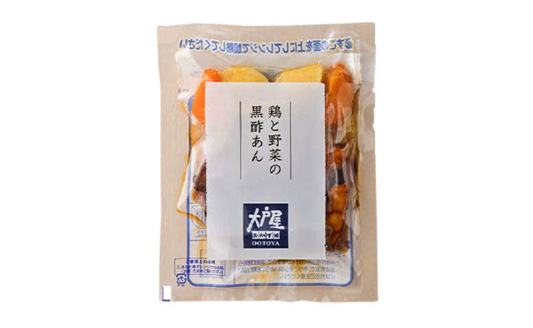 大戸屋「鶏と野菜の黒酢あん」