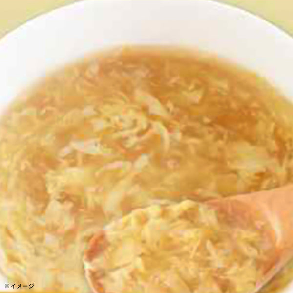 おうちで町中華「フリーズドライ ふわとろたまごスープ＆わかめスープ」