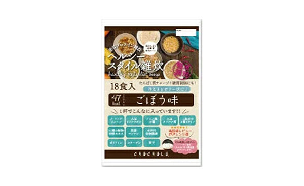 チュチュル「ヘルシースタイル雑炊 ごぼう味」