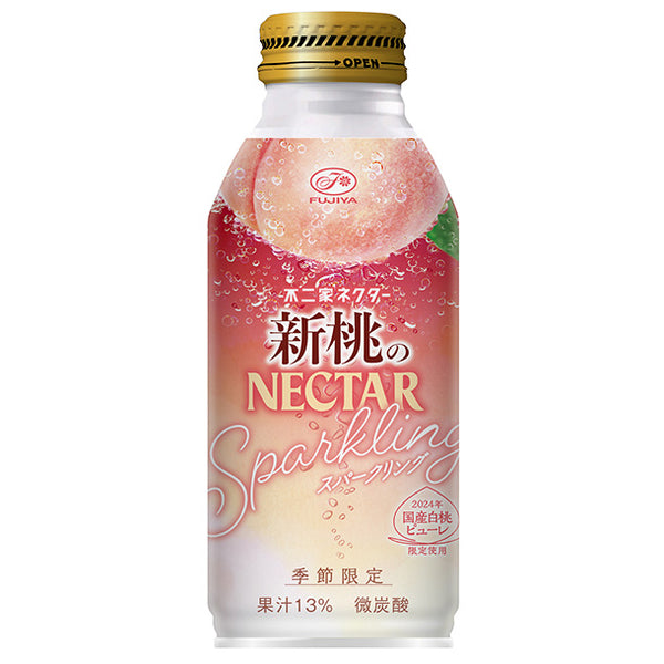 「不二家 新桃のネクター スパークリング」