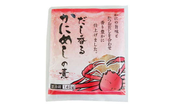 にんべんフーズ「だし香るかにめしの素（2合用）」