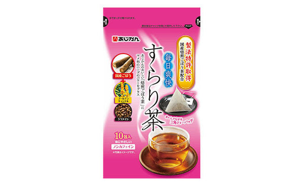 あじかん「毎日爽快すらり茶」