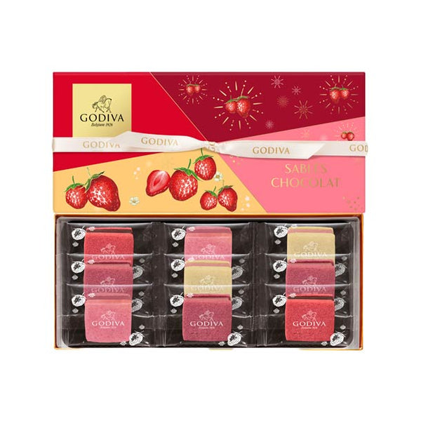 GODIVA「サブレショコラ ストロベリーアソートメント（9個入）」