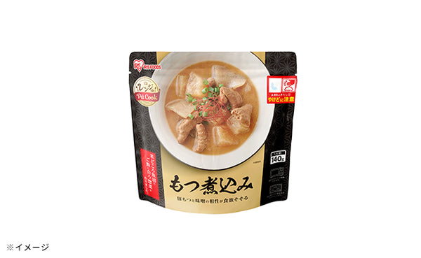 アイリスフーズ「レンジアップもつ煮込み」