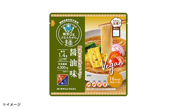 「糖質0gぷるんちゃん麺 醤油味」