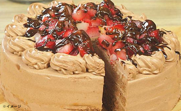 「角切りイチゴのチョコレートケーキ 5号」