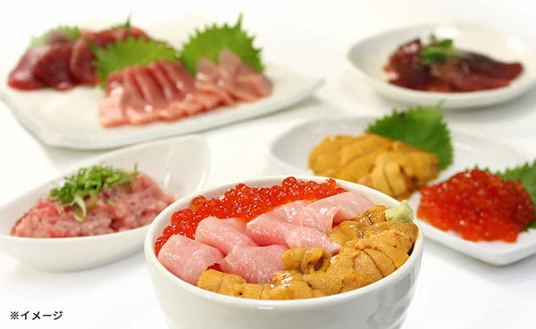 「本マグロ大トロ入り 海鮮福袋 6品入り」