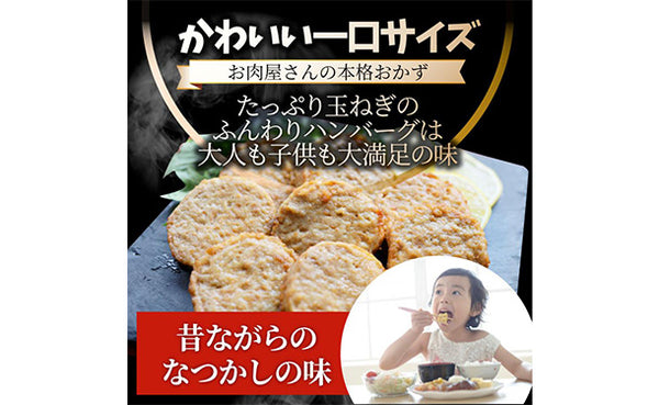 「国産鶏肉 ミニハンバーグ」