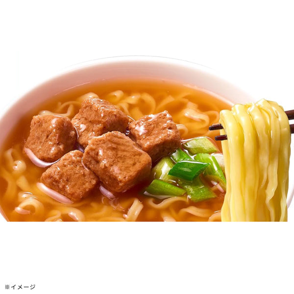 明星「青春という名のラーメン 胸さわぎでかミート しょうゆ味」