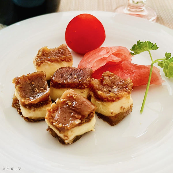 「酒粕クリームチーズのいちじくサンド（山椒の香り）」