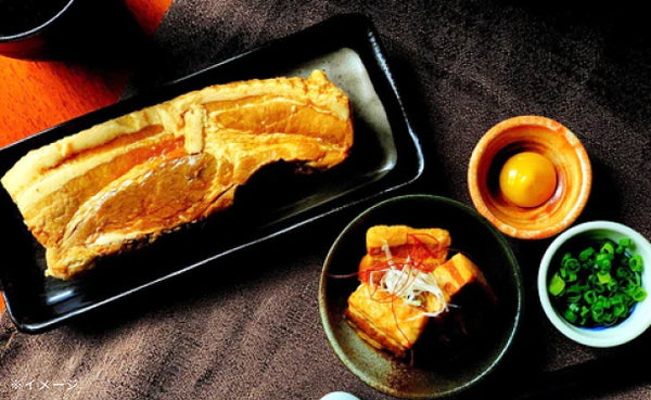 「豚角煮 もろみ醤油仕立て」