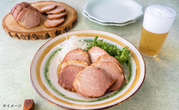 鹿児島産「黒豚炭焼き焼豚 3本セット」