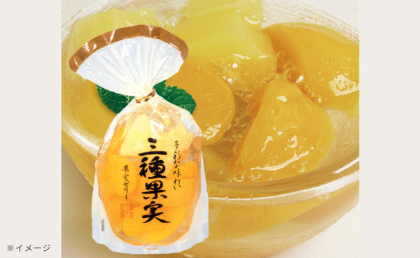 サンヨー堂「果実ゼリー 三種果実」