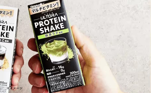 ULTORA「プロテインシェイク 抹茶ラテ風味」