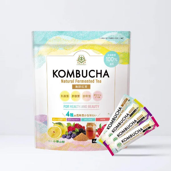 「仙台勝山館 発酵紅茶 KOMBUCHA 4種のフルーツ味」