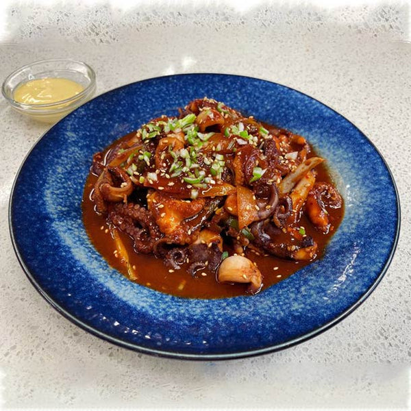 O'Food「ホンデチュクミ（イイダコ炒め）激辛」