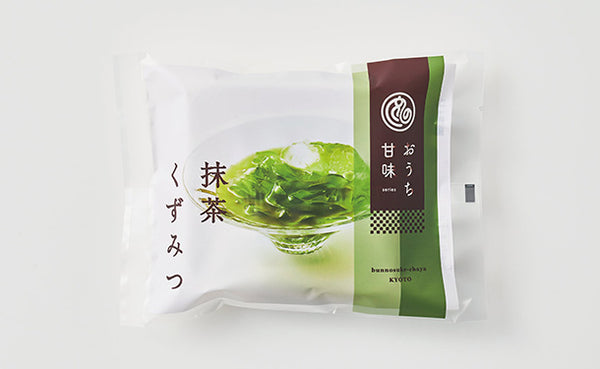 おうち甘味「くずみつ（黒糖・抹茶）」