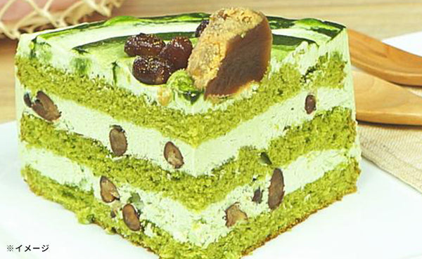 「黒糖わらびもちと八女抹茶クリームのケーキ 5号」