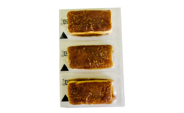 「酒粕クリームチーズのいちじくサンド（山椒の香り）」