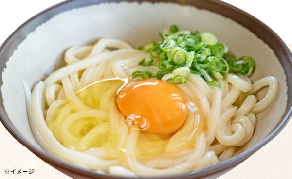 「池上製麺所釜玉うどん」