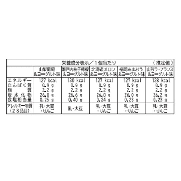 中島大祥堂「凍らせて食べるアイスデザート～国産フルーツ入り～ 9号」