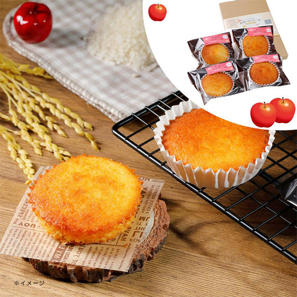 「米粉のまどれーぬりんご味」