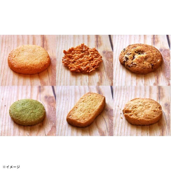 「スタンドフラワーとお試しふぞろいクッキー レッド」