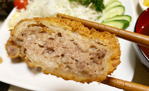 「黒毛和牛メンチカツ」