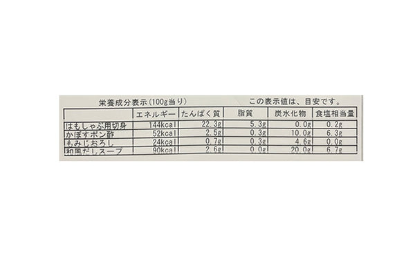 殿様はもしゃぶセット
