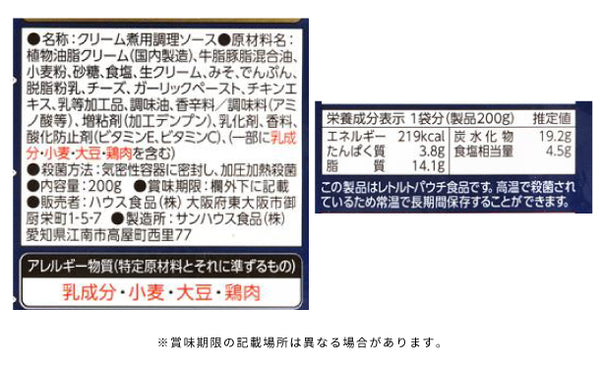 ハウス食品「The Creamy サーモンで作るクリーム煮用ソース」