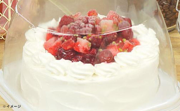 「苺とラズベリーのショートケーキ 5号」