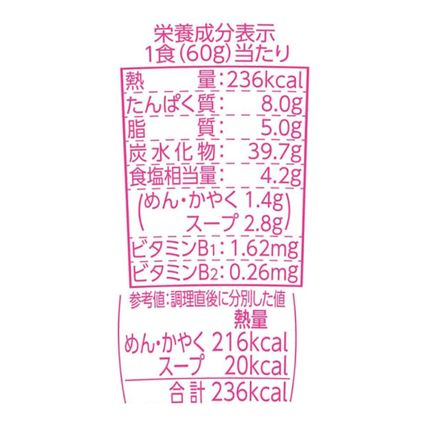 明星「青春という名のラーメン 胸さわぎでかミート しょうゆ味」