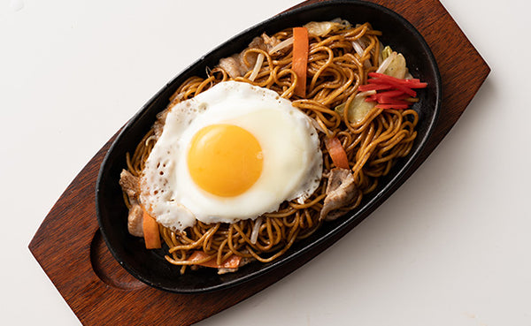 「生麵焼きそば オタフクソース付き」