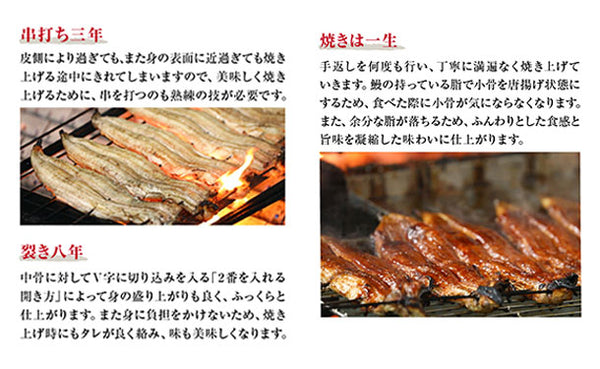 鹿児島県産「手焼きうなぎ蒲焼き特大サイズ」