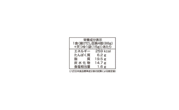 「国産れんこんの揚げ出し豆腐」
